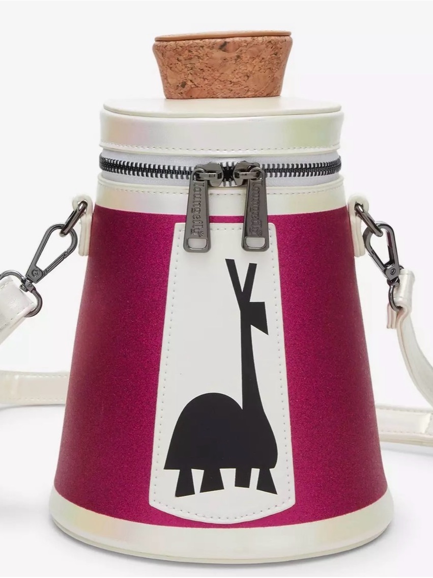 Disney Pink And White Cone Crossbody With Cork Top Nwt